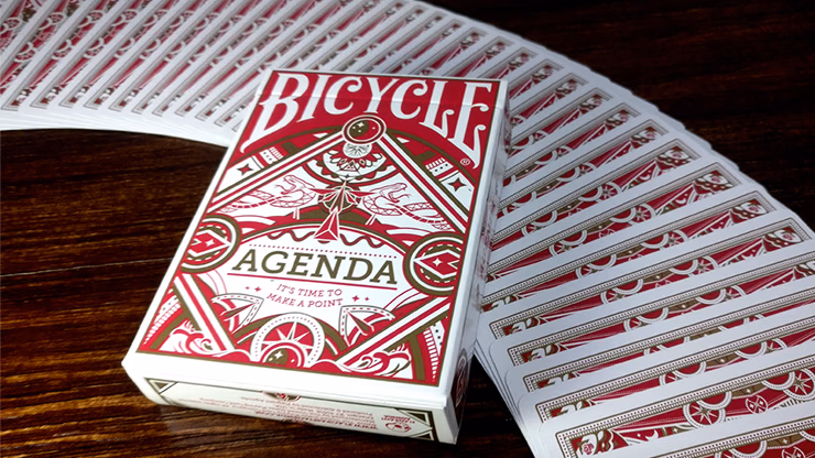 Agenda Red Basic Edition Playing Cards - thumbnail 3