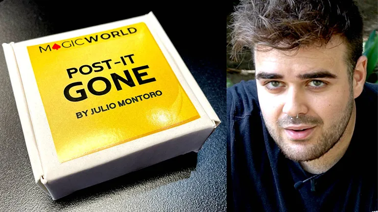POST IT GONE by Julio Montoro and MagicWorld - magic trick