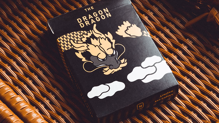 The Dragon (Black Gilded) Playing Cards - thumbnail 3