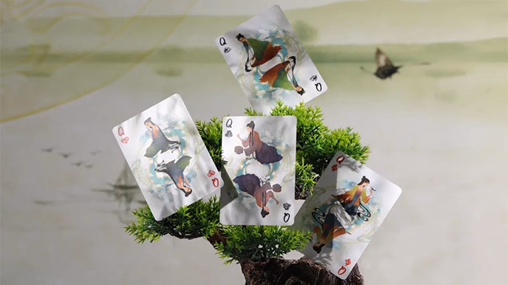 Flower Moon V2 (Moonlight) Playing Cards by King Star - thumbnail 5
