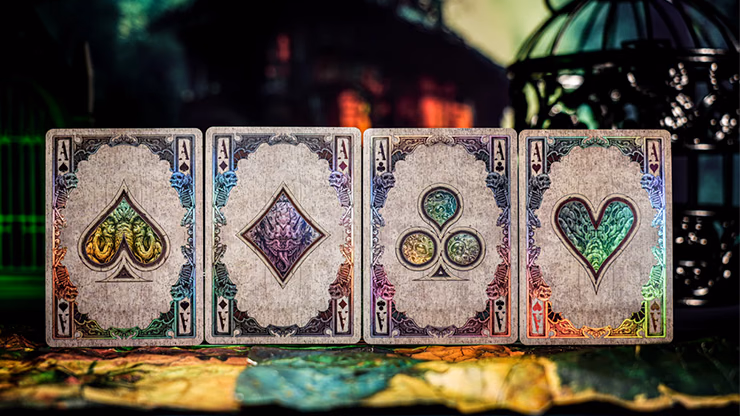 Keyhole Reflections on the Wall Playing Cards by Fashion TCC - thumbnail 3