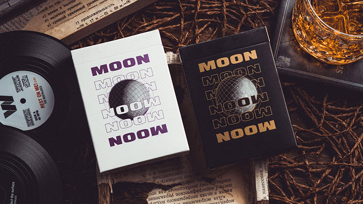Moon (Black) Playing Cards - thumbnail 6