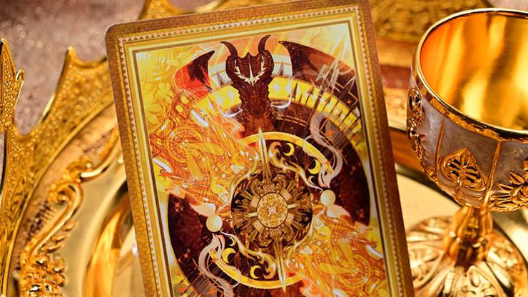 King Arthur V2 (Golden Dawn) Playing Cards by KING STAR - Image 2