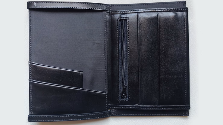 Mini Bombshell Wallet (Black Smooth) by CAHYO - thumbnail 4