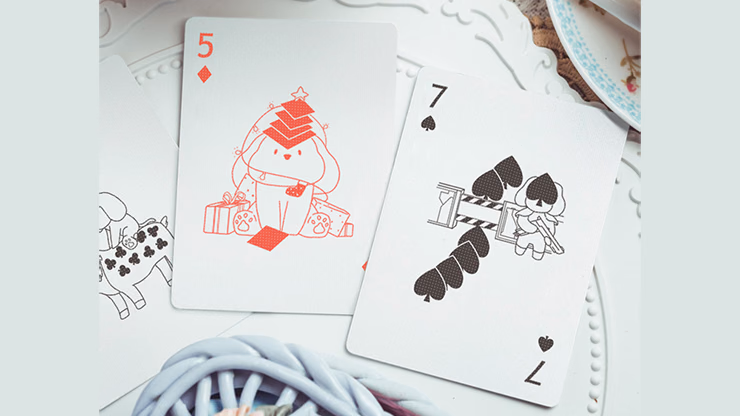 Puppy Diary - Green Limited Edition Playing Cards by - thumbnail 3