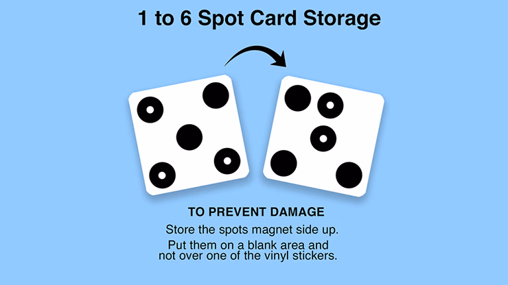 1 TO 6 SPOT CARD by Martin Lewis - Trick - thumbnail 4