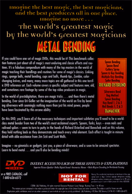 World's Greatest Magic: Metal Bending by L&L Publishing - DVD - Image 2