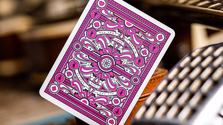 The Beatles (Pink) Playing Cards by theory11 - thumbnail 3