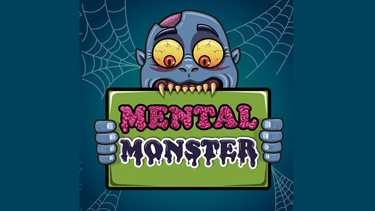 MENTAL MONSTER (Gimmick and Online Instructions) by Luis Zavaleta - Trick - magic trick