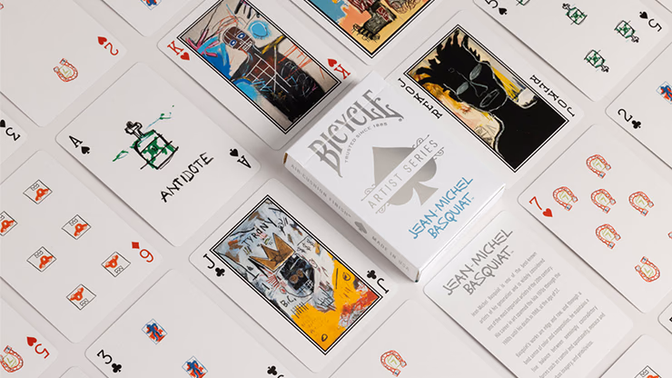 Bicycle Jean-Michel Basquiat (Box Set Red/Blue) by US Playing Cards - Image 2