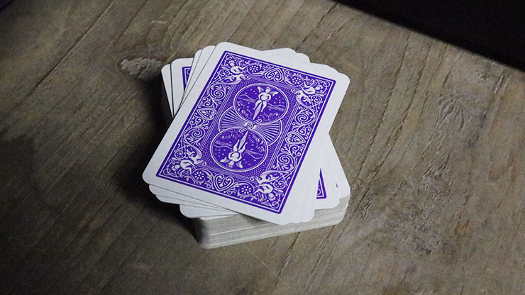 Mini Bicycle Cards (Purple) - thumbnail 3