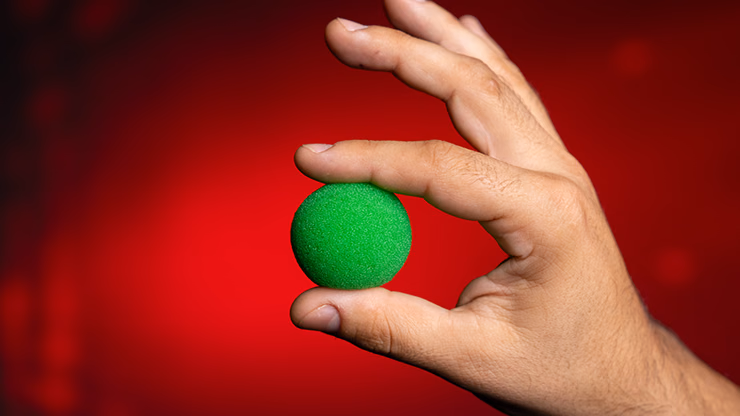Magic Sponge Balls 4PK GREEN 1.5" by Murphy's Magic - Image 2