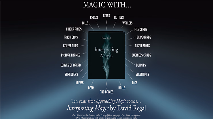 Interpreting Magic by David Regal - Book - thumbnail 3