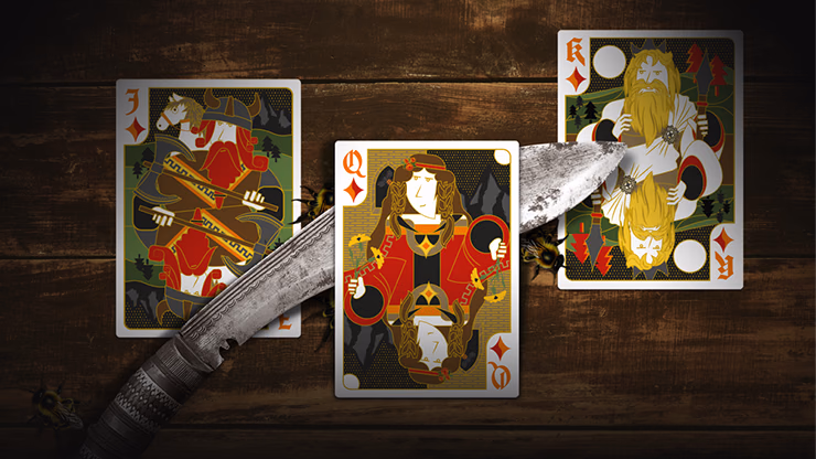 Secret Tale Ragnar White Bee Collector's Playing Cards - thumbnail 3