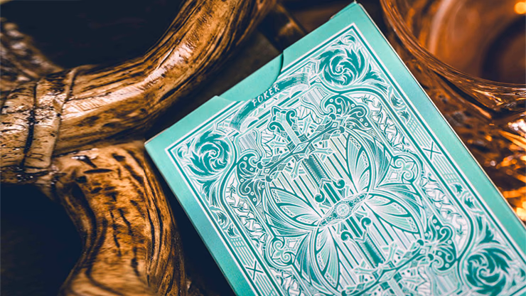 Sanctuary (Cyan) Playing Cards - thumbnail 3