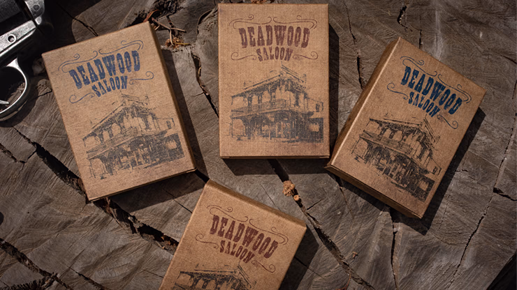 Deadwood Marked (Red) Playing Cards by Matthew Wright and Mark Bennett - thumbnail 6