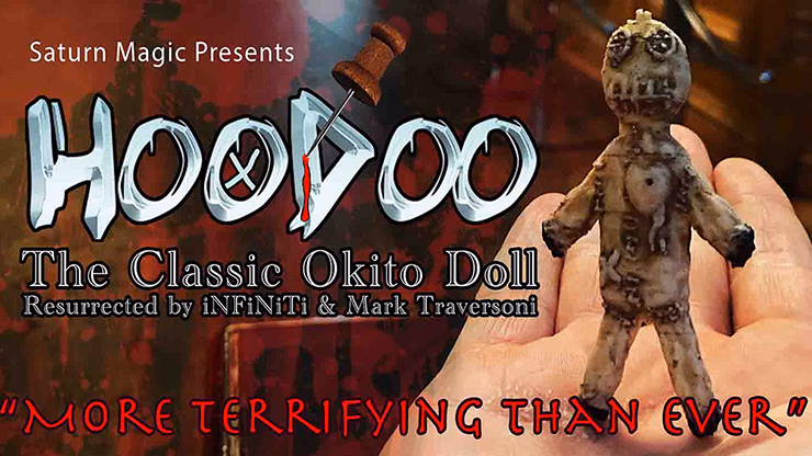 HOODOO - Haunted Voodoo Doll (Gimmicks and Online Instructions) by iNFiNiTi and Mark Traversoni - Trick - magic trick