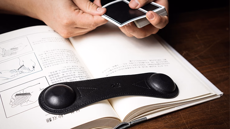 Leather Book Weight (Black) by TCC Presents - thumbnail 4