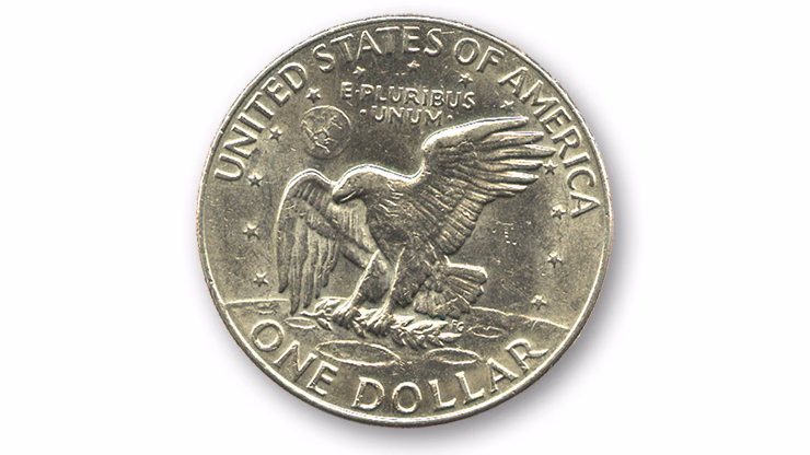 Eisenhower Dollar (Single Coin Ungimmicked) - Trick - Image 2