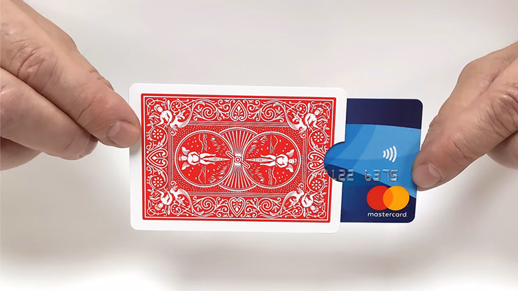 Credit Card Holder (Made from Blue Bicycle cards) by Joker Magic - Trick - Image 2