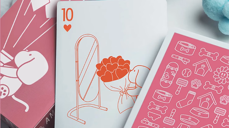 Diary of Kitten and Puppy - Puppy Pink Edition Playing Cards - thumbnail 4