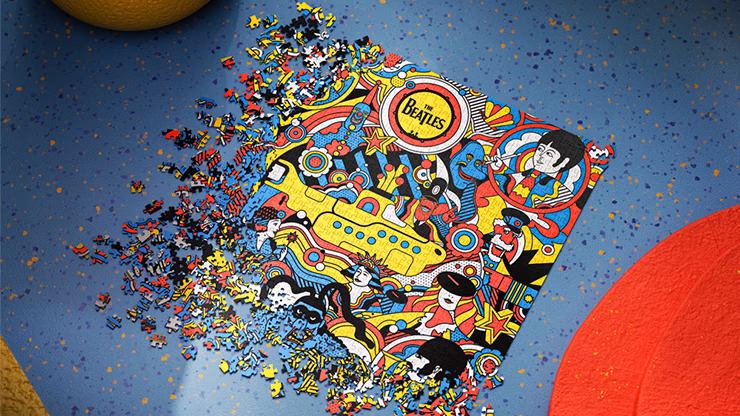 Yellow Submarine Jigsaw Puzzle by theory11 - Image 2