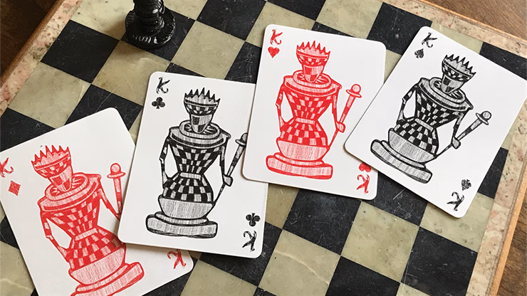 Chess Club Limited Edition Playing Cards by Magic Encarta - Image 2
