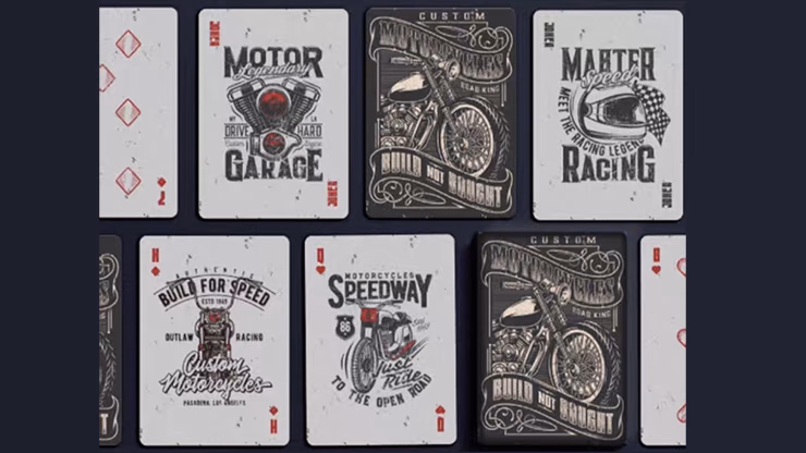 Custom Motorcycles Playing Cards - Image 2