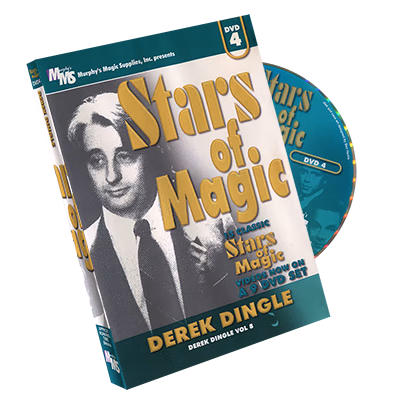 Stars Of Magic Volume 4 (Derek Dingle) - DVD - magic trick