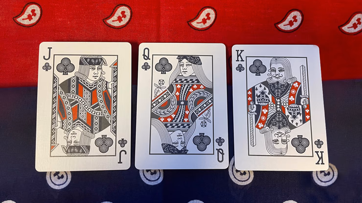 Gilded Bicycle Bandana Playing Cards - thumbnail 5