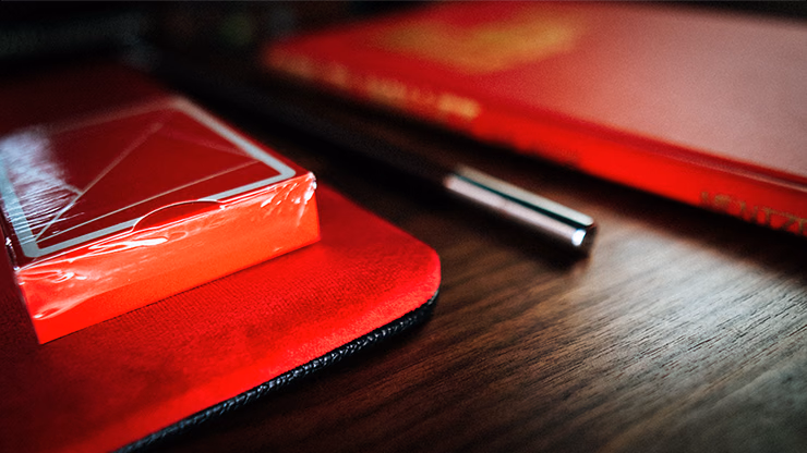 Suede Leather Medium Pad (Red) by TCC - Trick - thumbnail 3