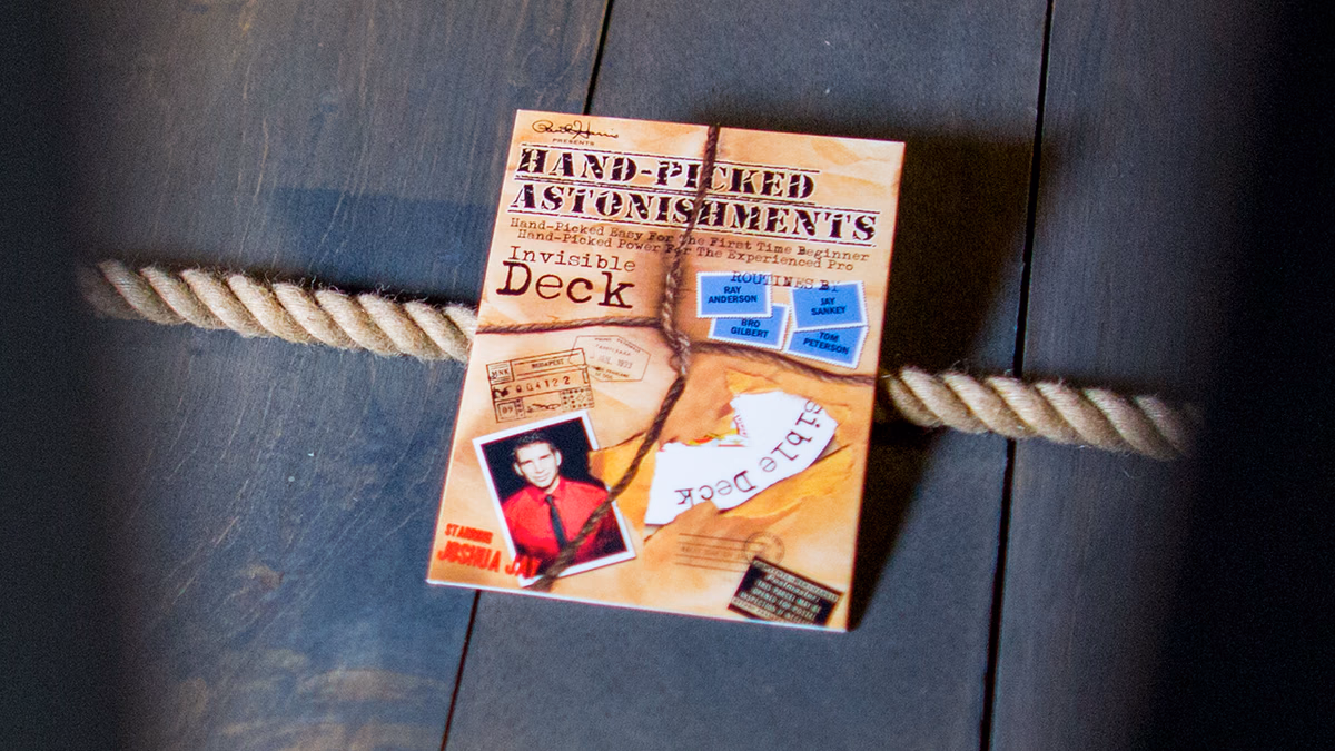 Paul Harris Presents Hand-picked Astonishments (Invisible Deck) by Paul Harris and Joshua Jay - DVD - Image 2