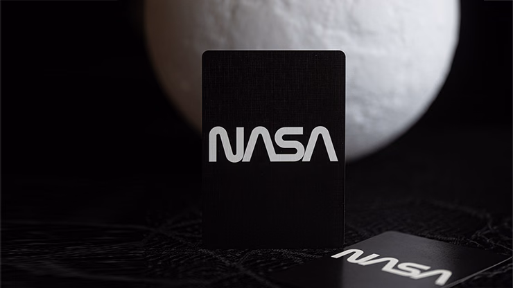 Silver Foil NASA Worm Playing Cards - thumbnail 5