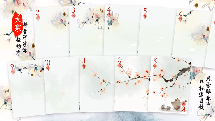 Bicycle Seasons (Winter Edition) Playing Cards - Image 2