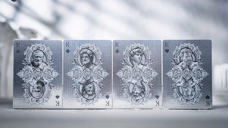 Alabaster David Luxury Playing Cards by TCC Fashion - thumbnail 5