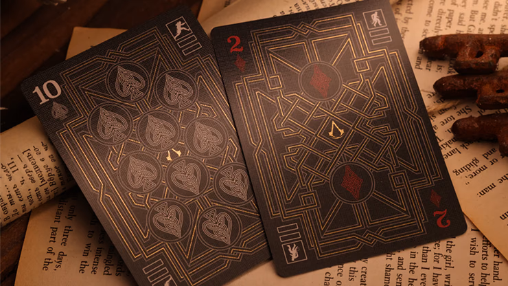 Assassin's Creed Legacy Version 2 Onyx (Hidden Blade) Playing Cards - thumbnail 4