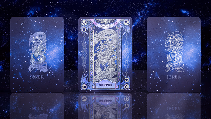 Zodiac (Scorpio) Luminous Edition Playing Cards by TCC - thumbnail 5