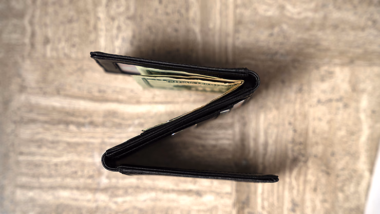 FPS Zeta Wallet Black (Gimmicks and Online Instructions) by Magic Firm - Trick - thumbnail 4