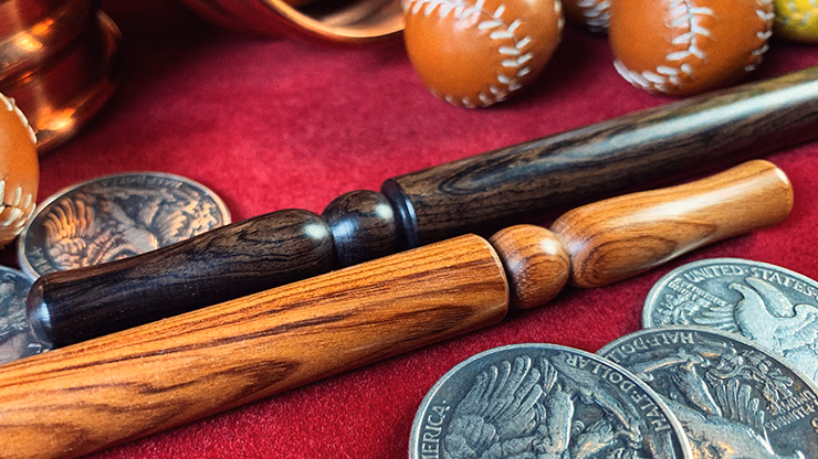 Wooden wand PRO (Standard Brown) by Harry He & Bacon Magic - thumbnail 5