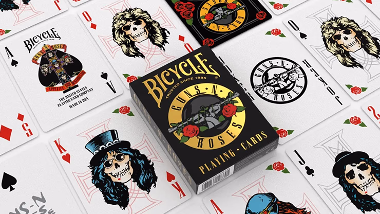 Bicycle Guns N' Roses by US Playing Card - thumbnail 3