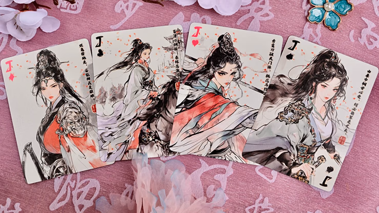 Four Beauties (DiaoChan) Playing Cards - thumbnail 4