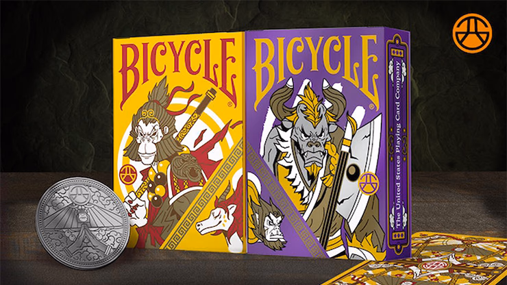 Bicycle Bull Demon King (Rebellion Purple) Playing Cards - thumbnail 5
