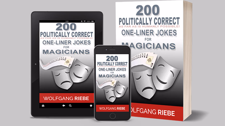 200 POLITICALLY CORRECT One-Liner Jokes for Magicians by Wolfgang Riebe eBook DOWNLOAD - Image 2