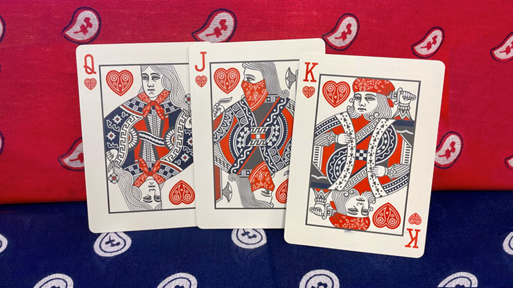 Gilded Bicycle Bandana Playing Cards - thumbnail 4
