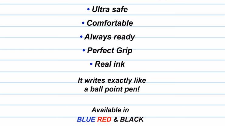 PEN WRITER Black (Gimmicks and Online Instructions) by Vernet Magic - Trick - Image 2
