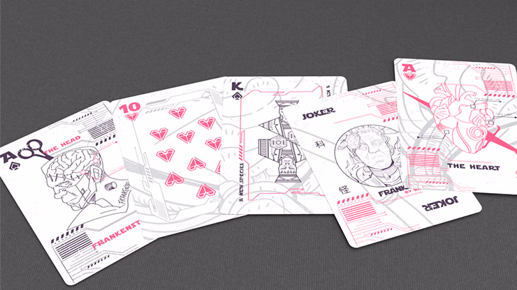 Frankenstein Series Future Edition (Gilded) Playing Cards - thumbnail 4