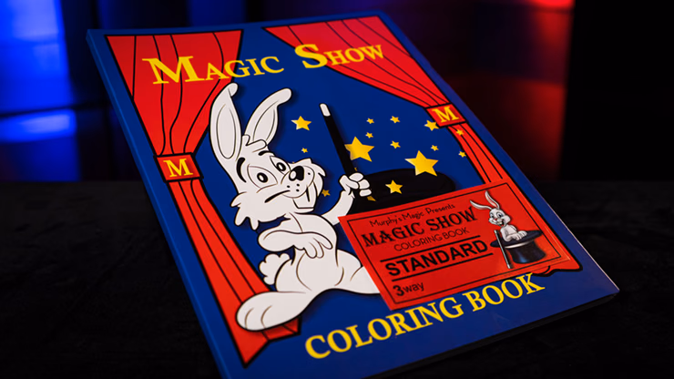 MAGIC SHOW Coloring Book STANDARD SET (3 way) by Murphy's Magic - Image 2