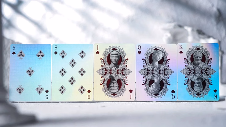 Alabaster Venus HOLO Playing Cards by TCC Fashion - thumbnail 3