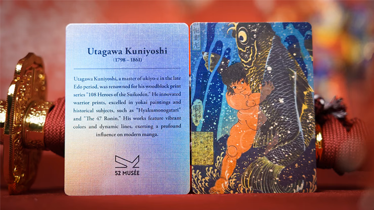 Kuniyoshi Standard Edition Playing Cards by 52 MUSÉE - thumbnail 5