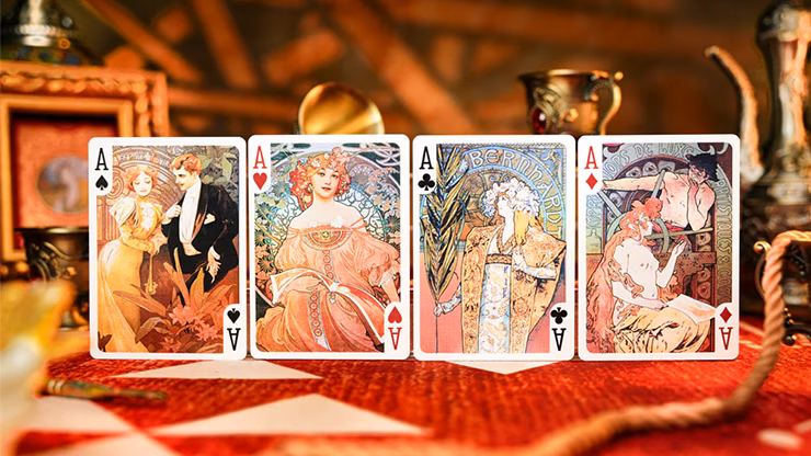 Mucha Standard Playing Cards by 52 MUSÉE - thumbnail 3